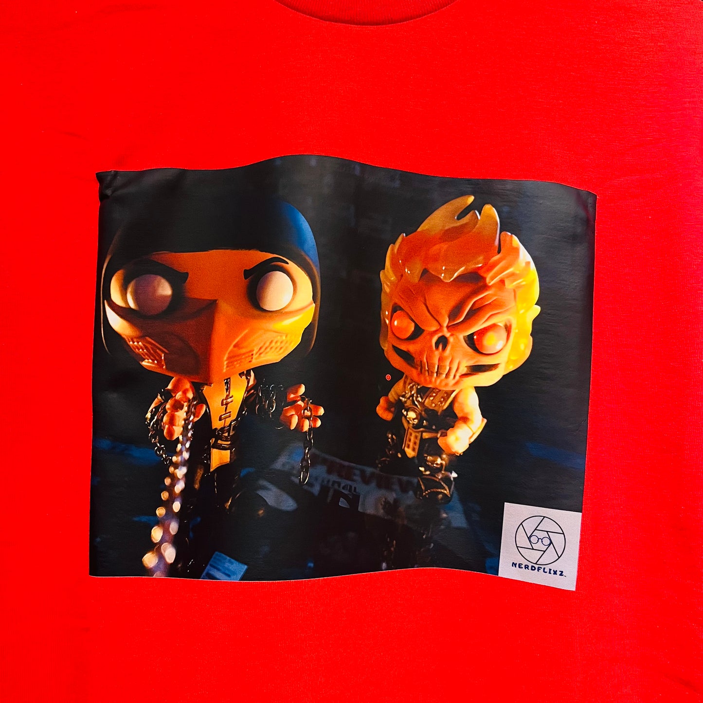Funko Scorpion Get Over Here Shirt (M)