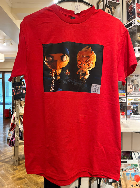 Funko Scorpion Get Over Here Shirt (M)