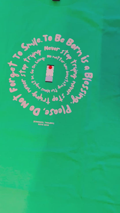 Tanjiro Do Not Forget to Smile Tee